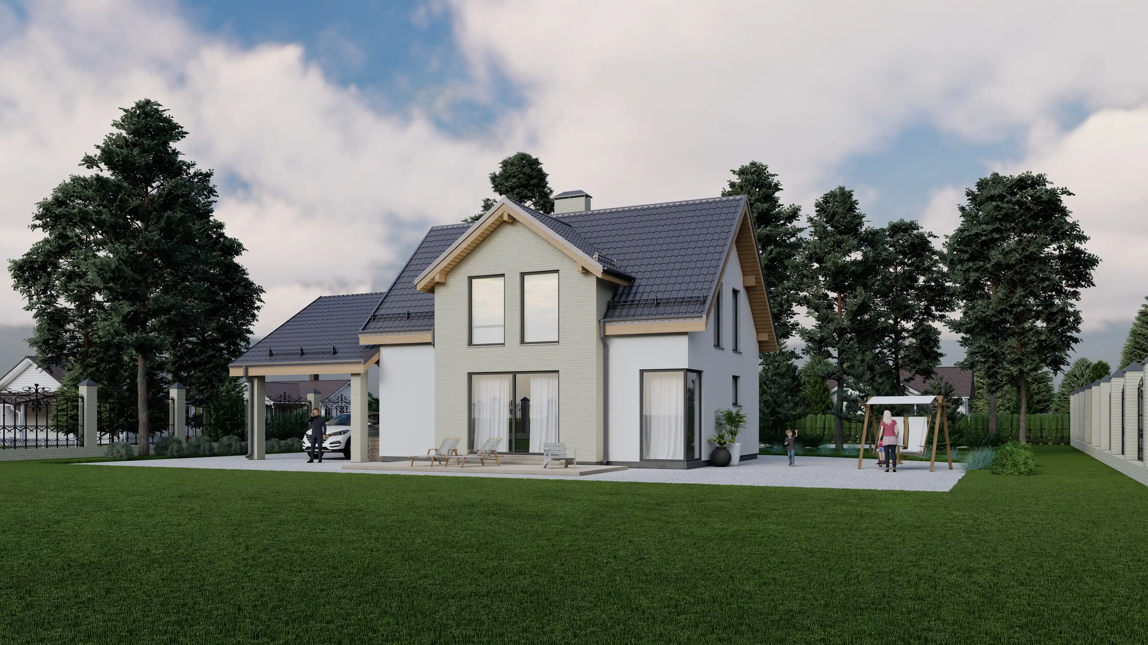 Конструктор дома Ключищинская керамика